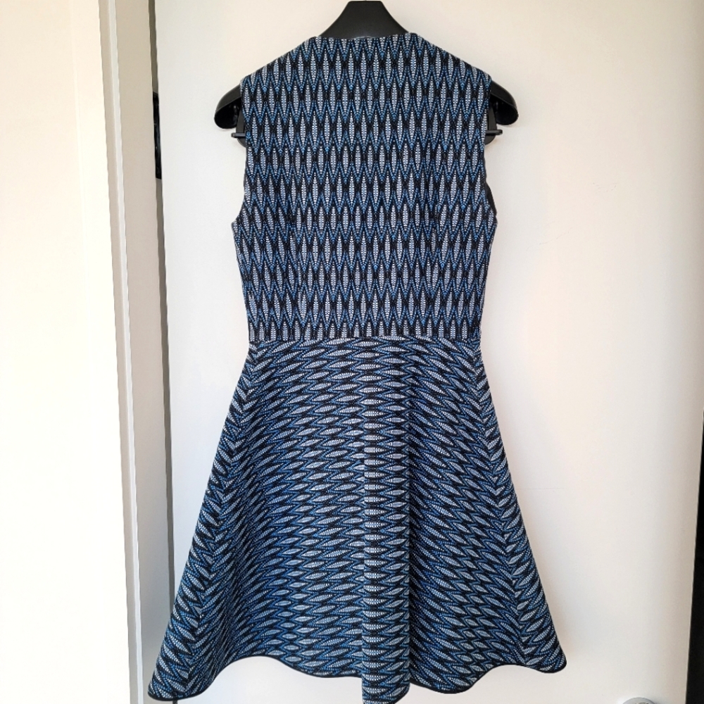 ๐ HOST PICK Maje blue jacquard dress Size 1 - Picture 5 of 13
